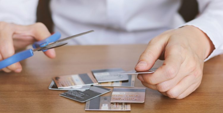 Cutting up Credit Cards